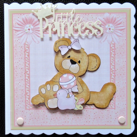 Baby girl bear by Davina Rundle
