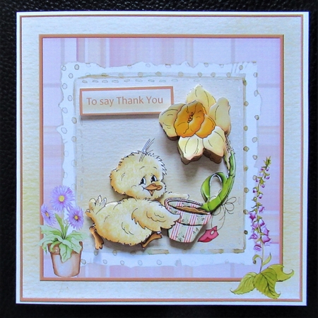 A Daffodil for you 6x6 by Davina Rundle
