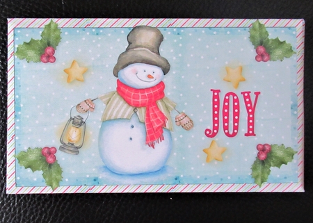 Snowman money wallet1 by Davina Rundle