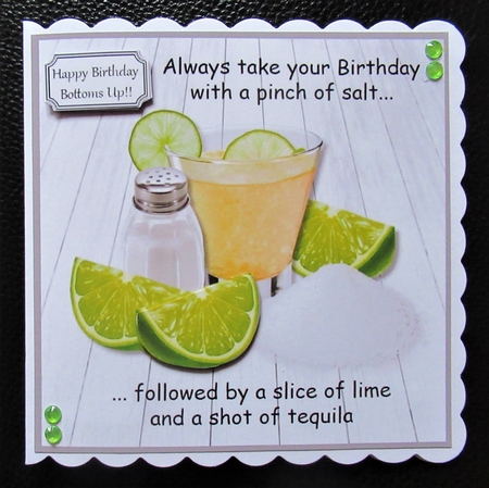 Always take your Birthday with a pinch of salt... by Davina Rundle