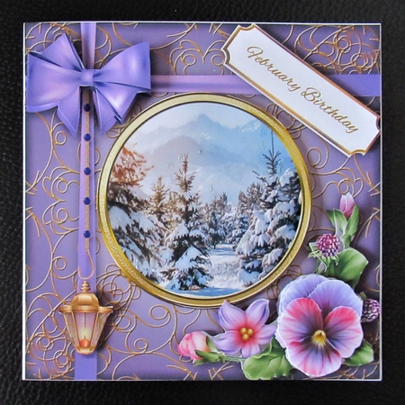 Foiled Parcel Pine Forest A4 by Davina Rundle