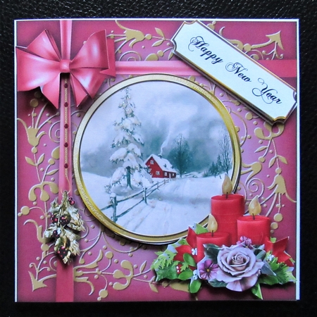 Foiled Parcel A4 - New Snow by Davina Rundle