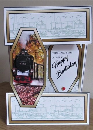 Open front Steam Engine by Davina Rundle