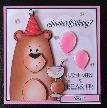 Gin & Bear It Mini Kit by Davina Rundle