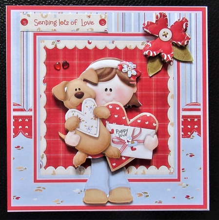 Puppy love 7x7 by Davina Rundle