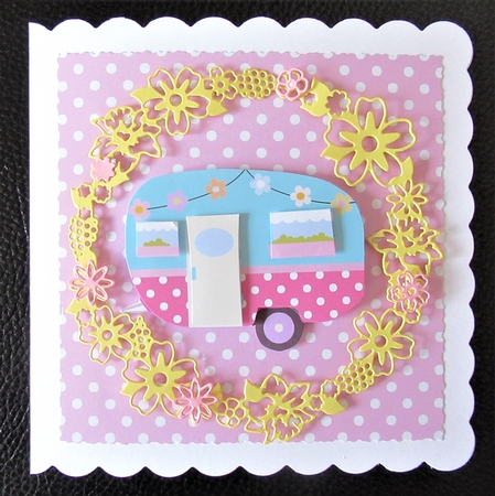 Glamping Trip Digital Clip Art Set by Davina Rundle