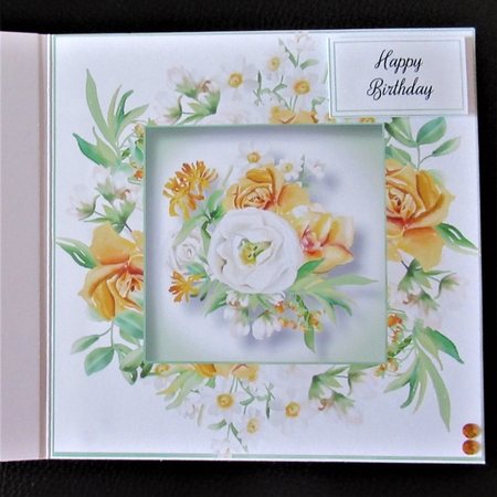 Gorgeous Watercolour Florals 7 8x8 by Davina Rundle
