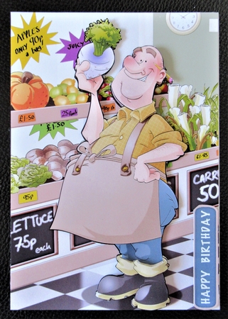 Greengrocer Dude by Davina Rundle