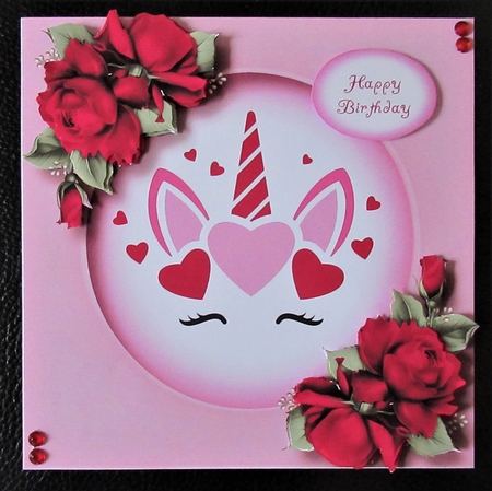 Unicorn Valentine Crown 2 by Davina Rundle