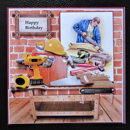 Bumperkit  Male Cards 3 Mini Kits by Davina Rundle