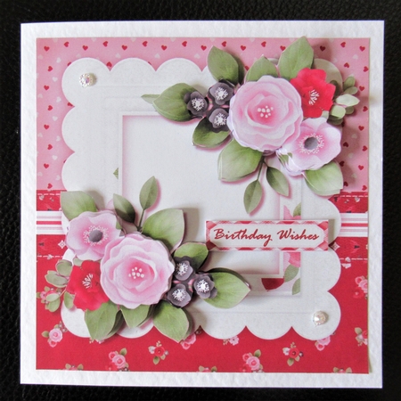 Birthday Roses Mini Kit by Davina Rundle