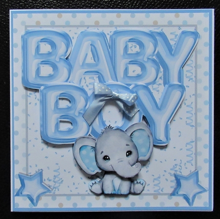 BABY BOY ELEPHANT by Davina Rundle