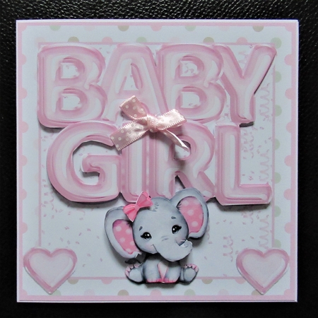 BABY GIRL ELEPHANT by Davina Rundle