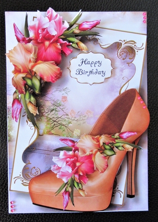 Fabulous Shoes - Blush Iris by Davina Rundle