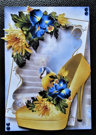 Fabulous Shoes - Spring Garden by Davina Rundle