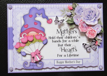 Gnome Wishes2 Mini Card Kit by Davina Rundle