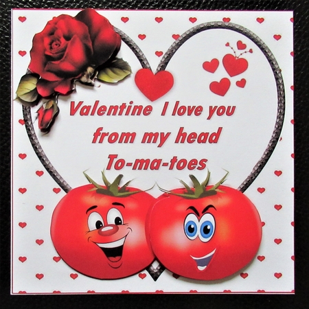 Love you for my head to-ma-toes by Davina Rundle
