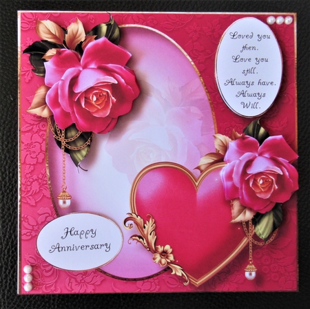 Love You Still - Royal Pink Roses by Davina Rundle