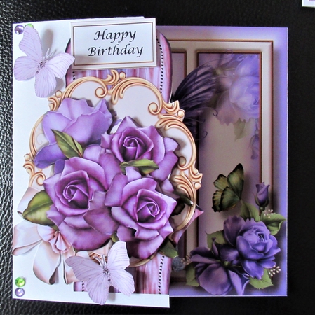 Fabulous Fairy - Pretty Purple 8x8 by Davina Rundle