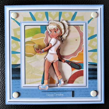 The Great Tennis Player 1 Mini Kit by Davina Rundle