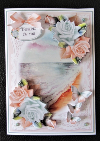 Lace and Roses 24 by Davina Rundle