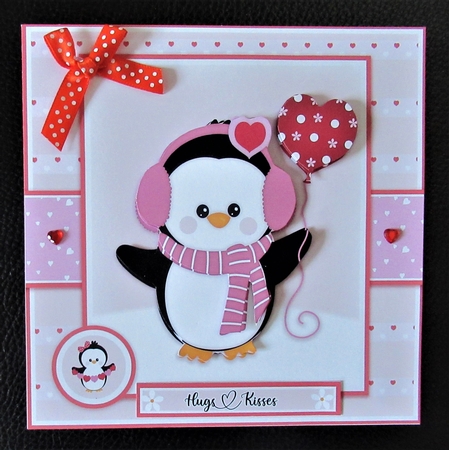 Valentine/Anniversary Penguin Mini Kit by Davina Rundle