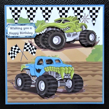 Monster Trucks by Davina Rundle