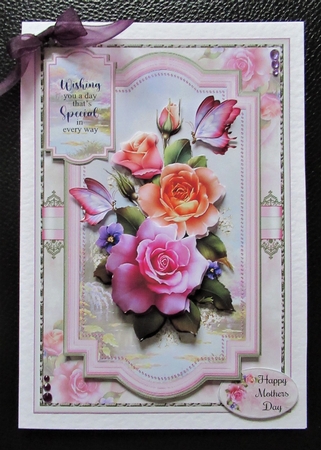 Spring Roses Mini Page Kit by Davina Rundle