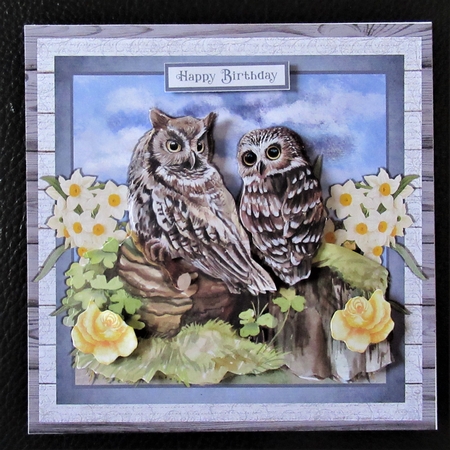 SPRING OWLS MINI KIT by Davina Rundle