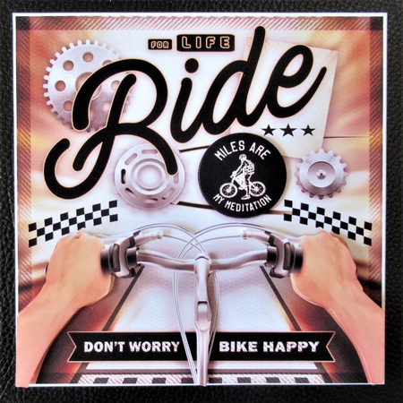 Male Sport Bicycle Card Mini Kit by Davina Rundle