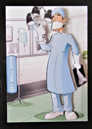 Surgeon Dude (Foot) by Davina Rundle