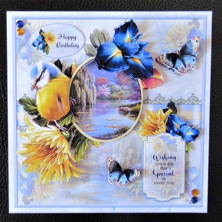 Shades Of Spring 2 Mini Page Kit  by Davina Rundle