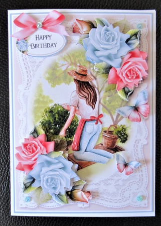 Lace and Roses 38 by Davina Rundle