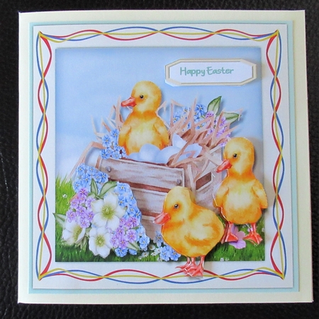 Ducklings in the nest by Davina Rundle