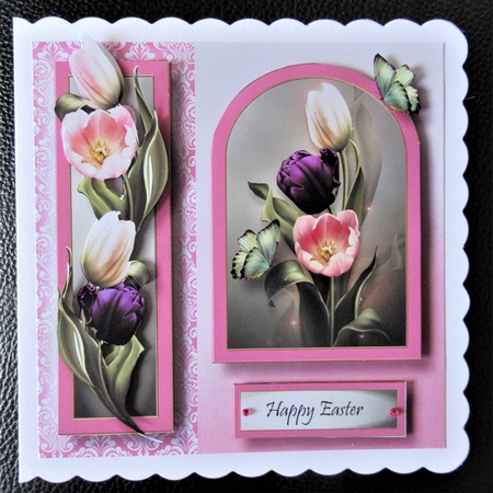 Floral Arched Frame Bumper Kit 1 by Davina Rundle