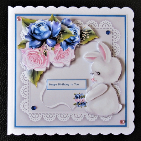 Cute Bunny Mini Kit by Davina Rundle