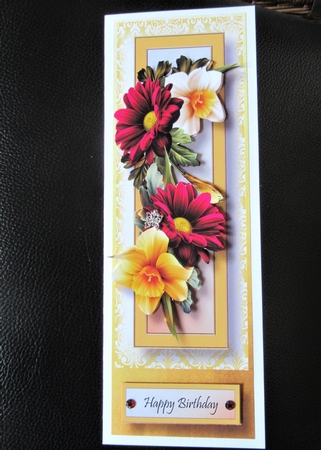 Floral Lge DL - Spring Bouquet by Davina Rundle