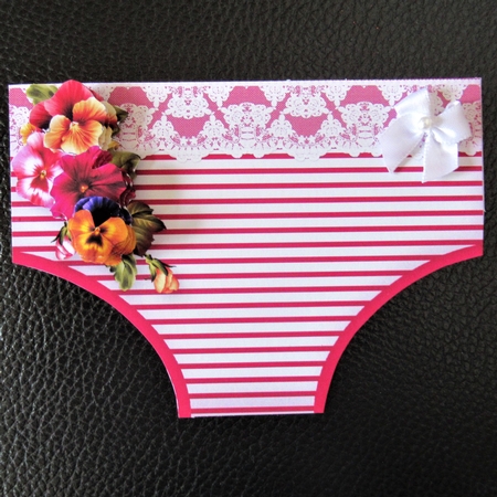 Spring Pansies - Fancy Pants Card Mini Kit by Davina Rundle
