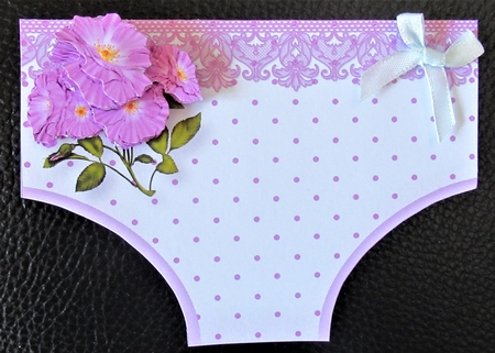 Pink Polka Dots - Fancy Pants Card Mini Kit by Davina Rundle