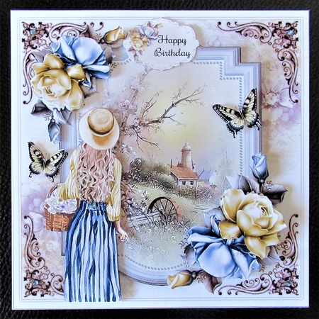 A Summer View 03 Mini Page Kit  by Davina Rundle
