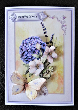 Blue Hydrangea 5x7 by Davina Rundle