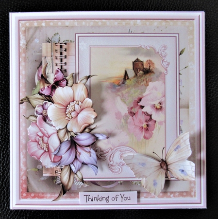 Church at the top of the hill 7x7 by Davina Rundle
