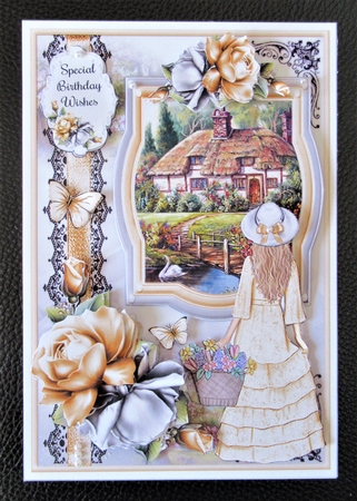A Cottage View 04 Mini Page Kit by Davina Rundle
