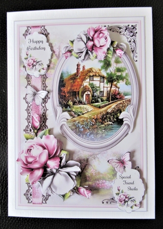 Cottage View 02 Mini Page Kit  by Davina Rundle