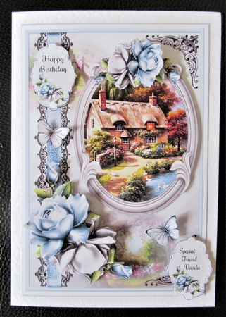 Cottage View 03 Mini Page Ki by Davina Rundle