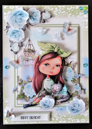Cute Birthday Wishes A5 by Davina Rundle