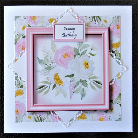 Framed Bouquet 4 by Davina Rundle