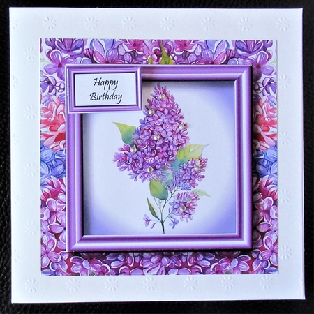 Framed Bouquet 15 by Davina Rundle