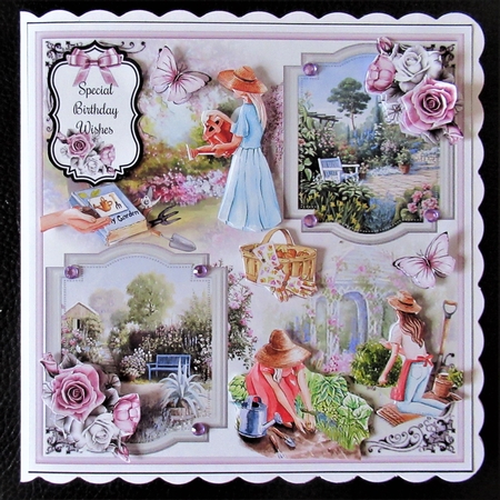Love Your Garden Mini Page Kit  by Davina Rundle