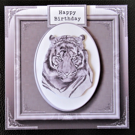 Gorgeous Tiger Painting - Male by Davina Rundle